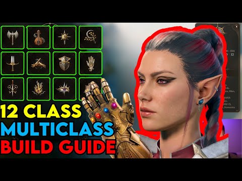 ALL 12 CLASSES Multiclass Build Guide: Baldur's Gate 3 (Abserd)