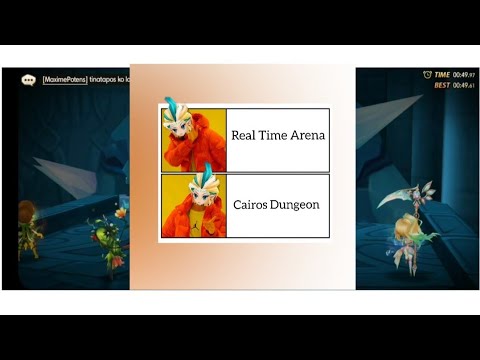 #SummonersWar Asima on dungeon dots team(not arrange well)