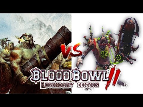 Ogre Kingdoms vs Underworld Denizens | Blood Bowl 2 FT. The Gobbo King