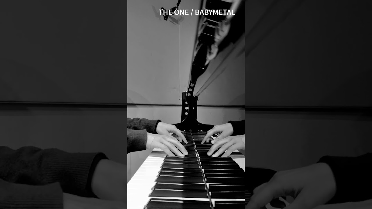 THE ONE / BABYMETAL #piano #pianocover #music #babymetalinkl #babymetalcover #pianomusic