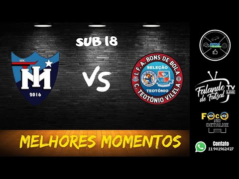 MELHORES MOMENTOS INTER MOGI  X SEL. TEOTÔNIO SUB 18 CAMPEONATO ESTADUAL A2 QUARTA DE FINAL