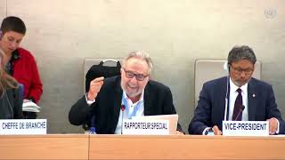 Interactive Dialogue Human Rights Council 54 Session