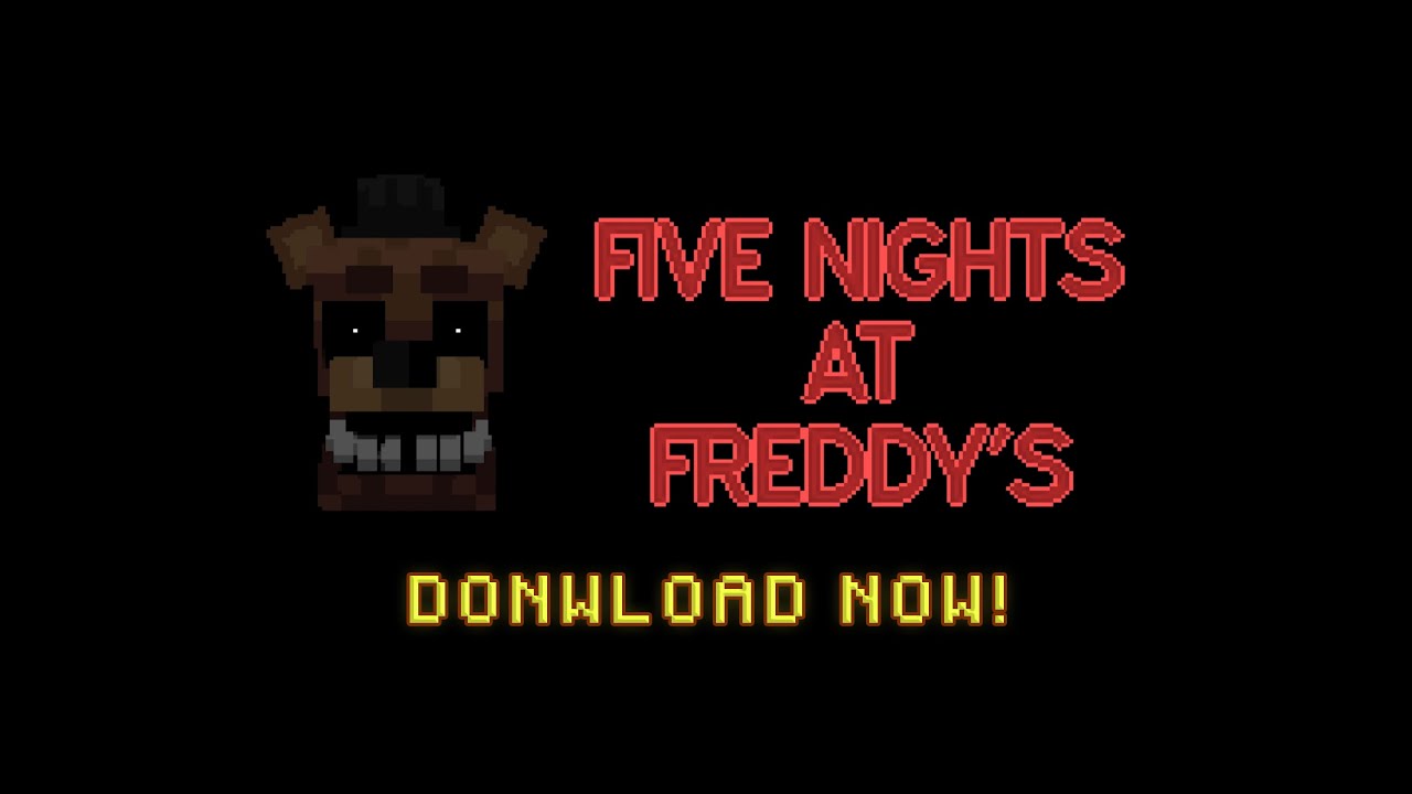Five Nights At Freddy's 1 in Vanilla Minecraft Map