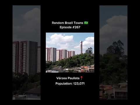 Várzea Paulista 📍 Random Brazil Towns 🇧🇷 | Episode 267 | #brazil #brasil #varzeapaulista #saopaulo