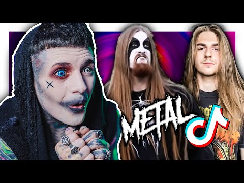 GOTH REACTS TO METAL HEAD TIKTOK