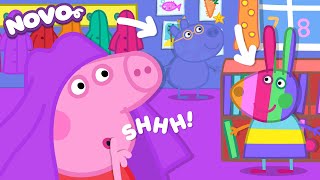 Peppa Pig Português Brasil 🫣  Esconde-esconde furtivo  👀  NOVO Contos da Peppa Pig