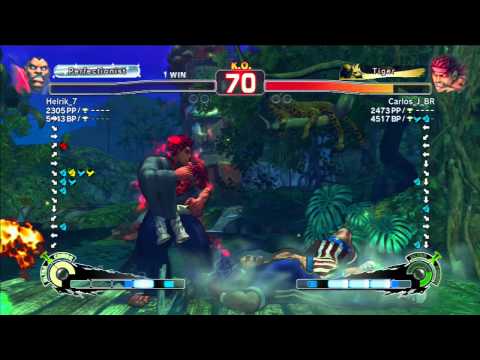 Helrik_7(Balrog) VS Carlos_J_BR(Evil Ryu) SSF4 AE 2012 PSN
