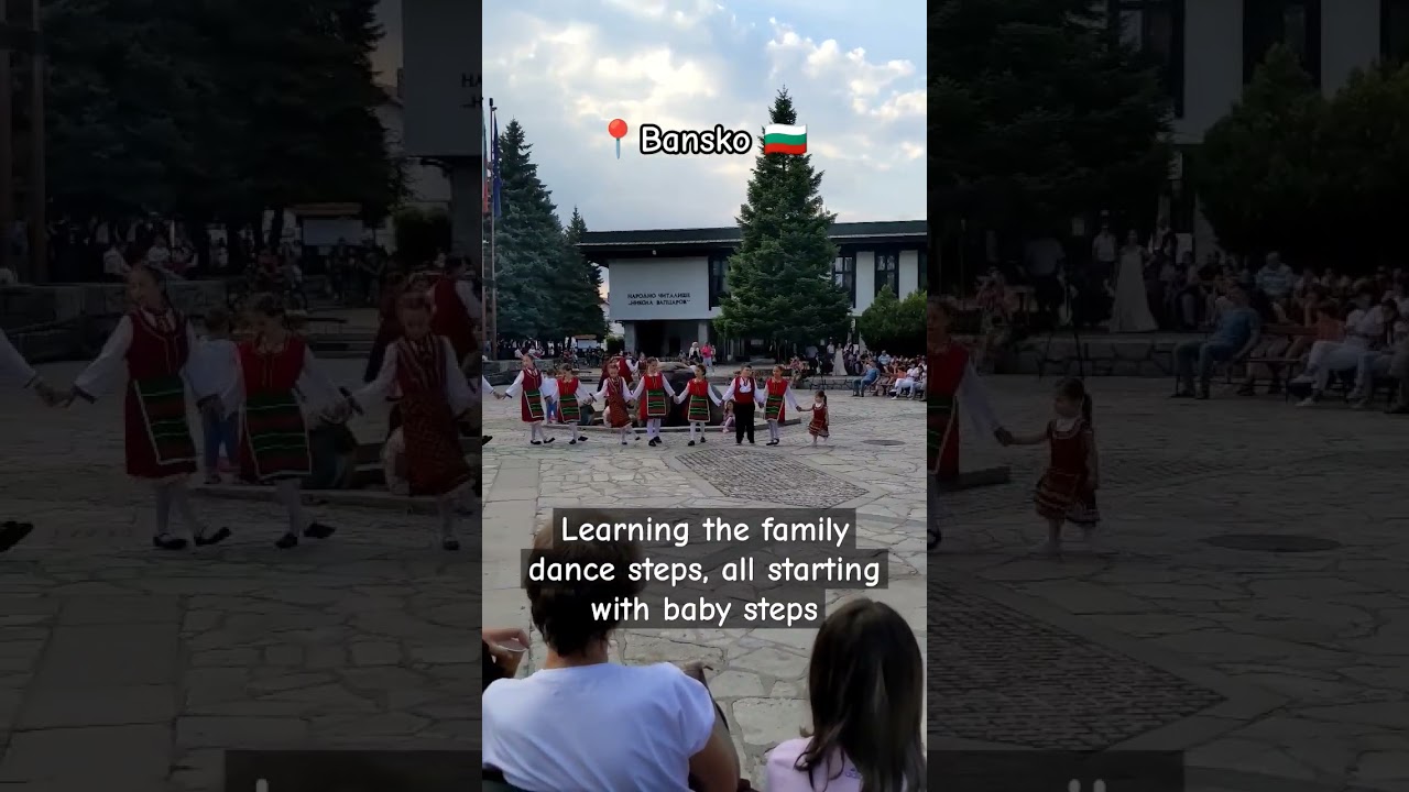 Children Performing Traditional Bulgarian Dance 🇧🇬