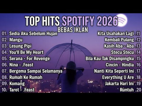 TOP HITS SPOTIFY 2026 | PLAYLIST LAGU VIRAL TERBAIK TRENDING, LAGU GALAU TERBARU, LAGU SANTAI