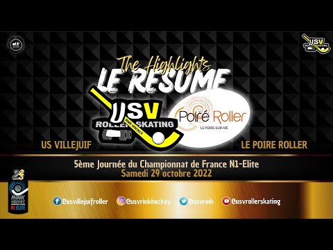 🎥 𝗛𝗶𝗴𝗵𝗹𝗶𝗴𝗵𝘁𝘀 | J5 - N1 Élite - US Villejuif vs Le Poiré Roller