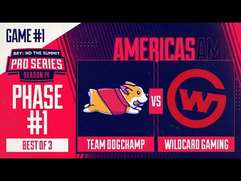 DogChamp vs Wildcard Game 1 - BTS Pro Series 14 AM: Phase 1 w/ Kmart & ET