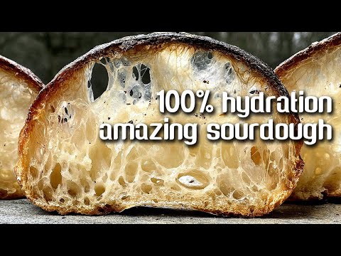 100% Hydration. Amazing Sourdough. Crystal Bread. | by JoyRideCoffee