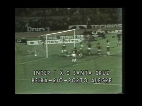 Internacional 1 x 0 Santa Cruz Brasileiro de 1978