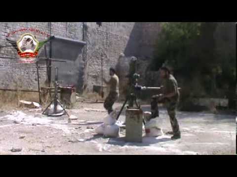 استهداف مقرات النظام بقذائف الهاون في حلب القديمة من قبل كتيبة الصفوة الإسلامية