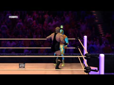 WWE 12 I Sin Cara vs Jack Swagger Submission Match I HD