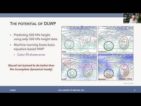 Prof. Dale Durran | Deep Learning Weather Prediction and Earth-System Modeling