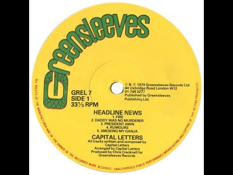 Capital Letters - Fire