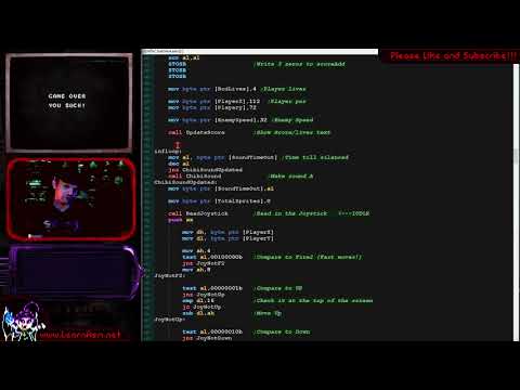 Wonderswan Game Dev - Lesson SuckShoot3 - Suck Shoot 2/2!