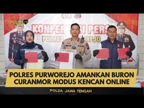 POLRES PURWOREJO AMANKAN BURON CURANMOR MODUS KENCAN ONLINE