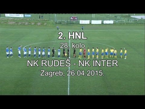 NK RUDEŠ - NK INTER  2.HNL 28.kolo 2015.