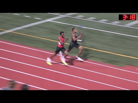 2015 Track - Tiger Invite - Varsity Men 4 x 400 Meter Relay