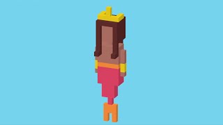 How To Unlock The “MERLADY” Character, In The “OCEAN” Area, In CROSSY ROAD! 🧜‍♀️