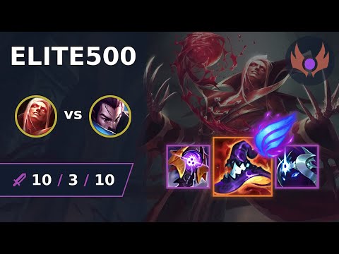 [ elite500 ] Vladimir MID vs Yasuo | EUW MASTER | LOL Season 2024