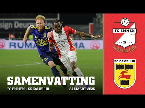FC Emmen 2-4 SC Sport Club Cambuur Leeuwarden 