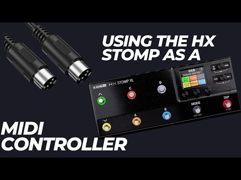 Using The HX Stomp As A Midi Controller