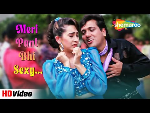 Meri Pant Bhi Sexy Meri Shirt Bhi (HD) | Dulaara (1994) | Govinda, Karishma Kapoor Hit Songs