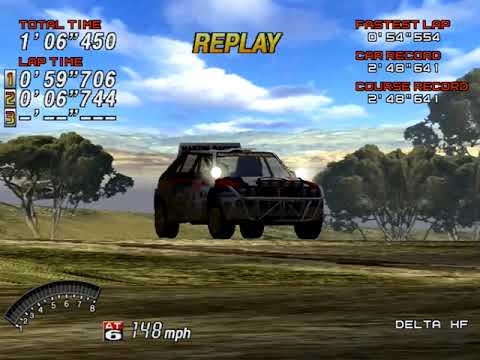 Sega Rally 2 Replay - Dreamcast