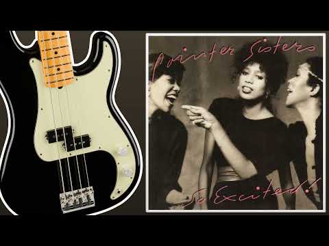 I'm So Excited - The Pointer Sisters | Only Bass (Isolated)