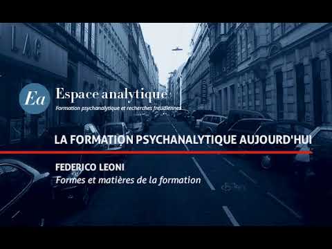 Federico Leoni : Formes et matières de la formation