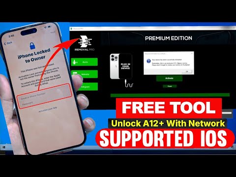 FREE Unlock iCloud Lock Apple ID Bypass 2026 ( IOS 26.2+ / iPhone 11-17 / SIGNAL ON )