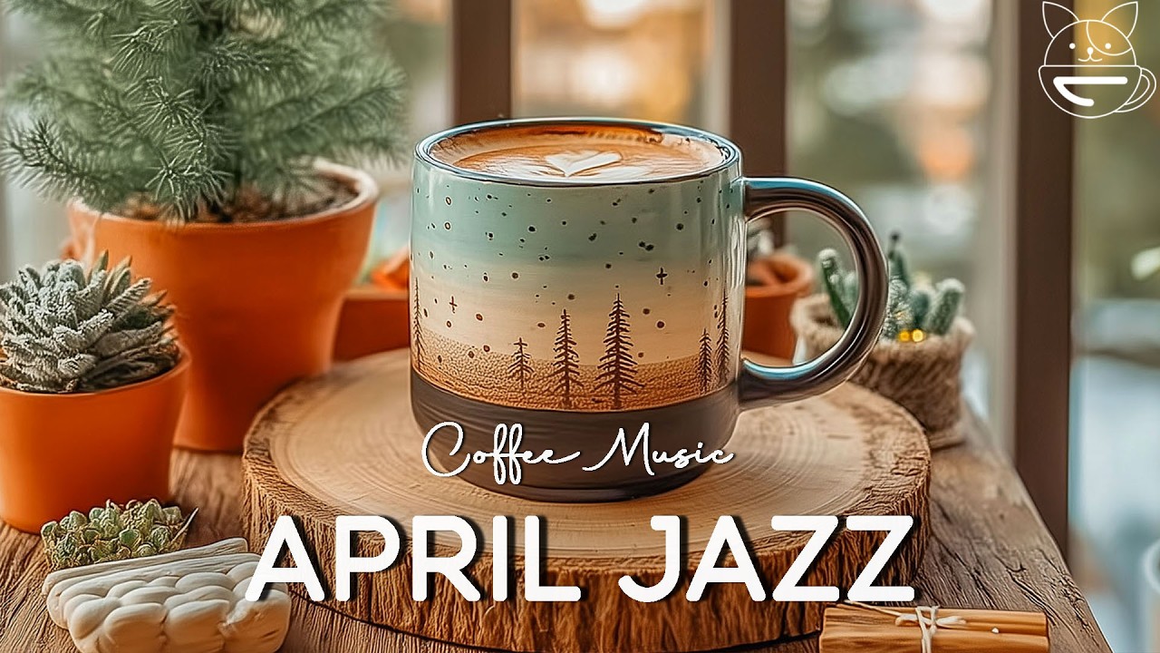 Happy April Jazz ☕ Morning Coffee Music with Relaxing Jazz & Bossa Nova Piano for Great Mood