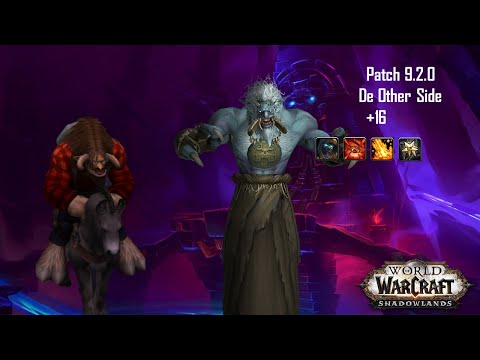 De Other Side + 16 Mythic - Prot Paladin POV Kyrian - WoW Shadowlands 9.2