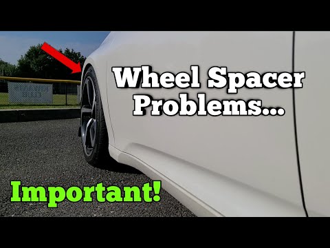 What you need to know BEFORE installing spacers on an Accord & other vehicles!