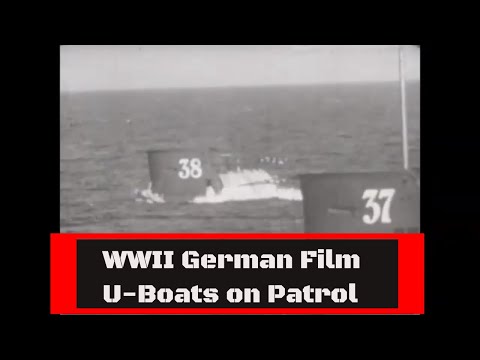 WWII GERMAN NEWSREEL UBOAT U-29 CREW AWARDED FOR SINKING HMS COURAGEOUS    TYPE IX U-BOAT 20354a
