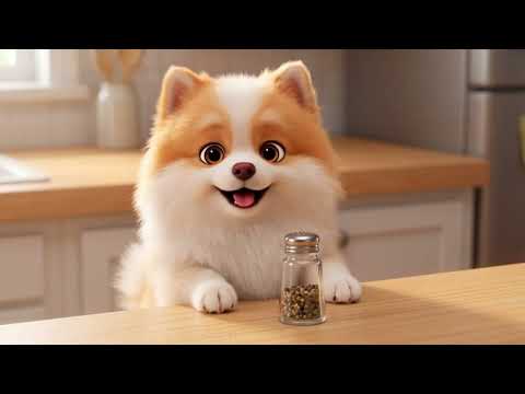 Secrets in the Snowy Forest: Mother Dog Cooks a Lavish Dinner for the Whole Family