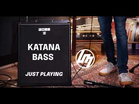 Boss Katana Bass - Just playing / how loud is it in a band? | Better Music