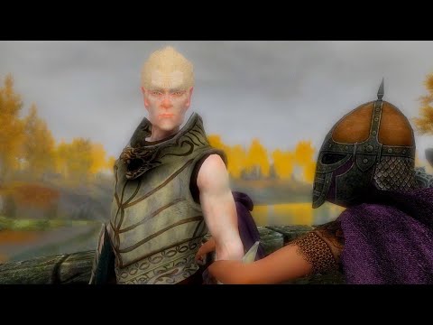 Elves supremacy in one video. Skyrim Anniversary Edition