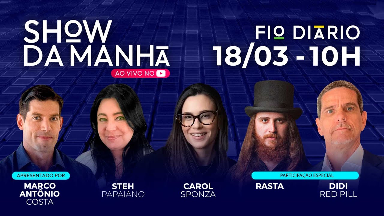 SHOW DA MANHÃ - QUEM FOI FILMADO POR DANIEL VORCARO? - 18/03/2026