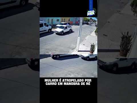 MULHER É ATROPELADA NO CENTRO DE CABROBÓ, PE