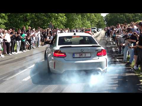 BEST OF BURNOUTS, STREET DRIFTS AND POWERSLIDES 2024!