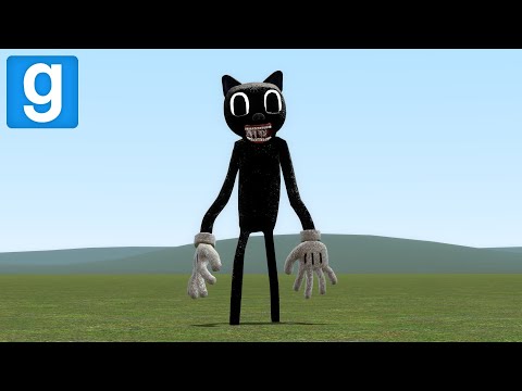 MAD CARTOON CAT VS TOWERS! - Garry's mod Sandbox