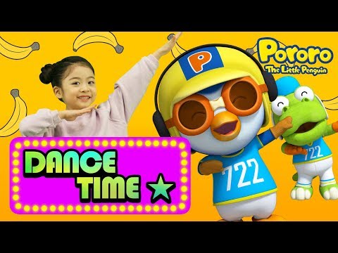 Banana Cha Cha (Dance ver.) 1 HOUR LOOP | Learn dance for kids l Pororo Songs and Nursery Rhymes