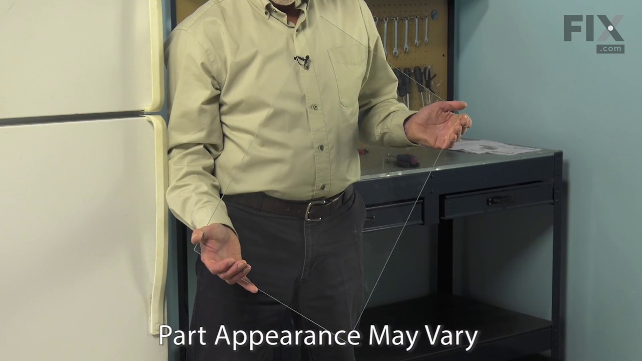 Replacing the Refrigerator Glass Shelf Insert