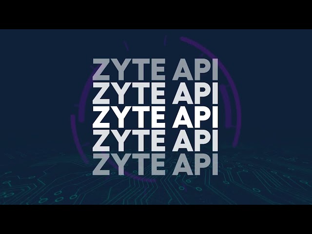 Zyte product / service