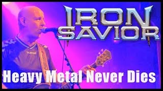 IRON SAVIOR - Heavy Metal Never Dies (LIVE) // official  clip // AFM Records