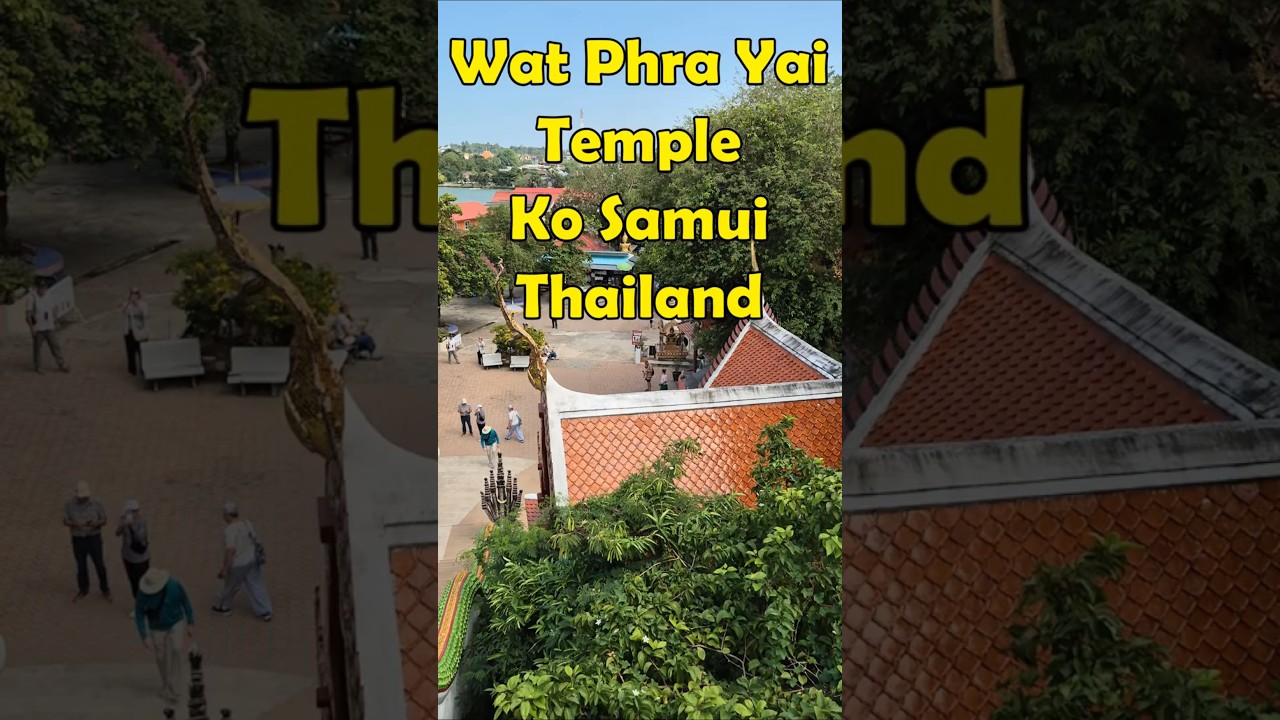 Budda statue at the Phra Yai Temple - Ko Samui, Thailand